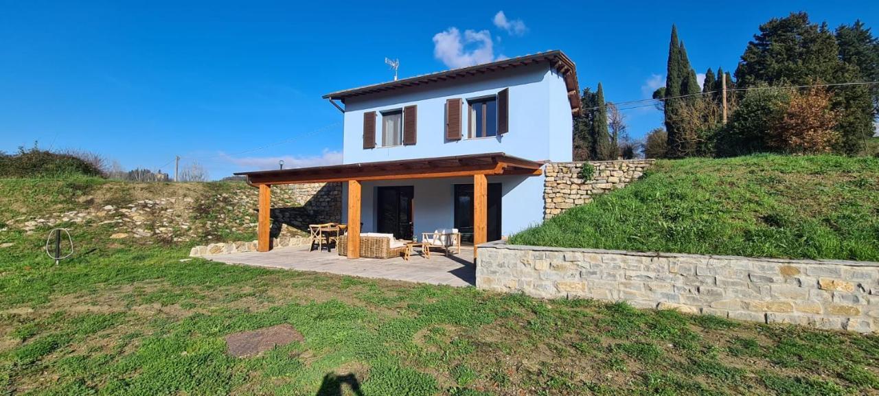 Villa Azzurra Immersa Nel Verde Tra Firenze, Arezzo E Siena Terranuova Bracciolini Kültér fotó